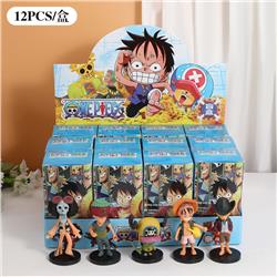 One piece anime figure 12 pcs a set