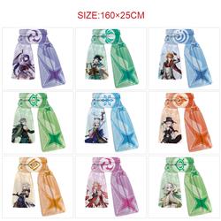 Genshin Impact anime scarf