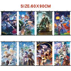 Genshin Impact anime wallscroll 60*90cm