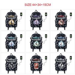 Genshin Impact anime Backpack