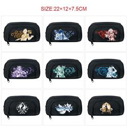 Genshin Impact anime pencil bag