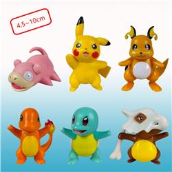 Pokemon anime figure 4.5-10cm