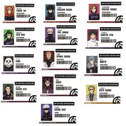 Jujutsu Kaisen anime PVC card 86*56mm