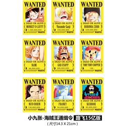 One piece anime posters price for a set of 9pcs