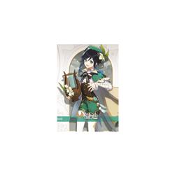 Genshin Impact anime fabric poster 42*30cm