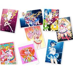 Sailor Moon Crystal anime posters price for a set of 8 pcs 42*29cm
