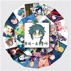 Genshin Impact anime waterproof stickers (60pcs a set)