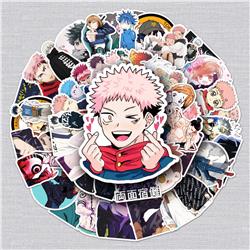 Jujutsu Kaisen anime waterproof stickers (50pcs a set)