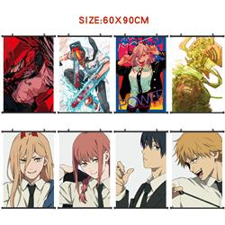 chainsaw man anime wallscroll 60*90cm