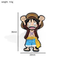 One piece anime pin
