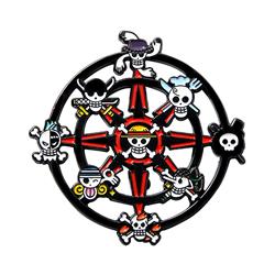 One piece anime pin