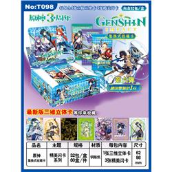 Genshin Impact anime card 32pcs a set