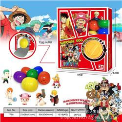 One Piece anime egg twisting machine