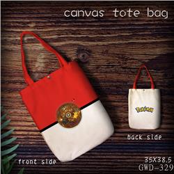 Pokemon anime cancas tote bag