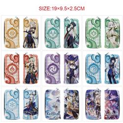 Genshin Impact anime anime wallet 19*9.5*2.5cm