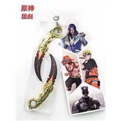 Genshin Impact anime double bounce spinning knife