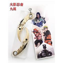Naruto anime double bounce spinning knife