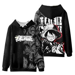 One Piece anime hoodie