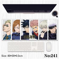 Jujutsu Kaisen anime Mouse pad 80*30*0.3cm