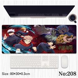 Jujutsu Kaisen anime Mouse pad 80*30*0.3cm