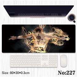One Piece anime Mouse pad 80*30*0.3cm