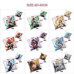 Genshin Impact anime anime cushion 45*45cm