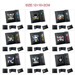 One Piece anime wallet 12*10*2cm