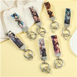 Genshin Impact anime keychain