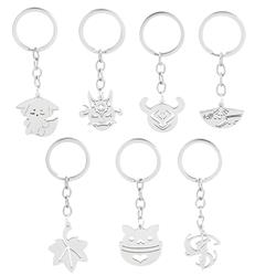 Genshin Impact anime keychain