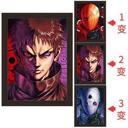 Naruto anime 3D frame painting 33*43cm (core black frame）