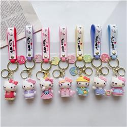 hello kitty anime keychain