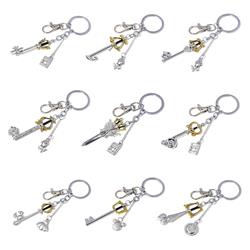 Kingdom hearts anime keychain