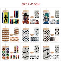 Dragon ball anime glass 450ml