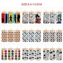 Dragon ball anime glass 350ml
