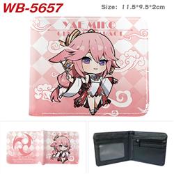 Genshin Impact anime wallet