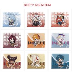 Genshin Impact anime wallet