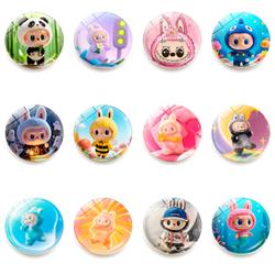 Labubu anime refrigerator magnet 25mm
