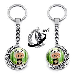 Labubu anime keychain