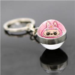 Labubu anime keychain