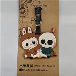 Labubu anime baggage tag