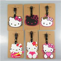 hello kitty anime baggage tag