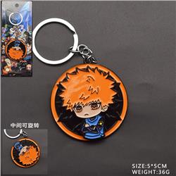 Haikyuu anime rotating keychain