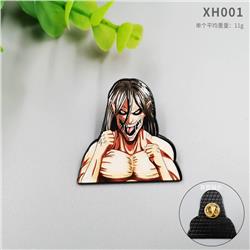 Attack on Titan anime pin