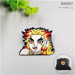 Demon slayer kimets anime pin