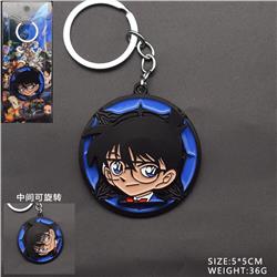 Detective Conan anime rotating keychain