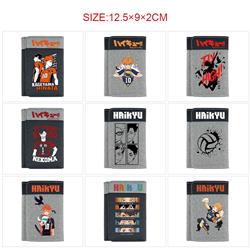 Haikyuu anime wallet