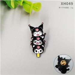 Kuromi anime pin
