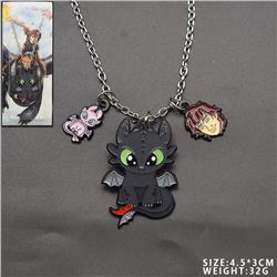 How to Train Your Dragon anime necklace