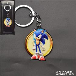 Sonic anime keychain