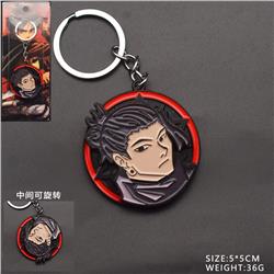 Attack on Titan anime rotating keychain